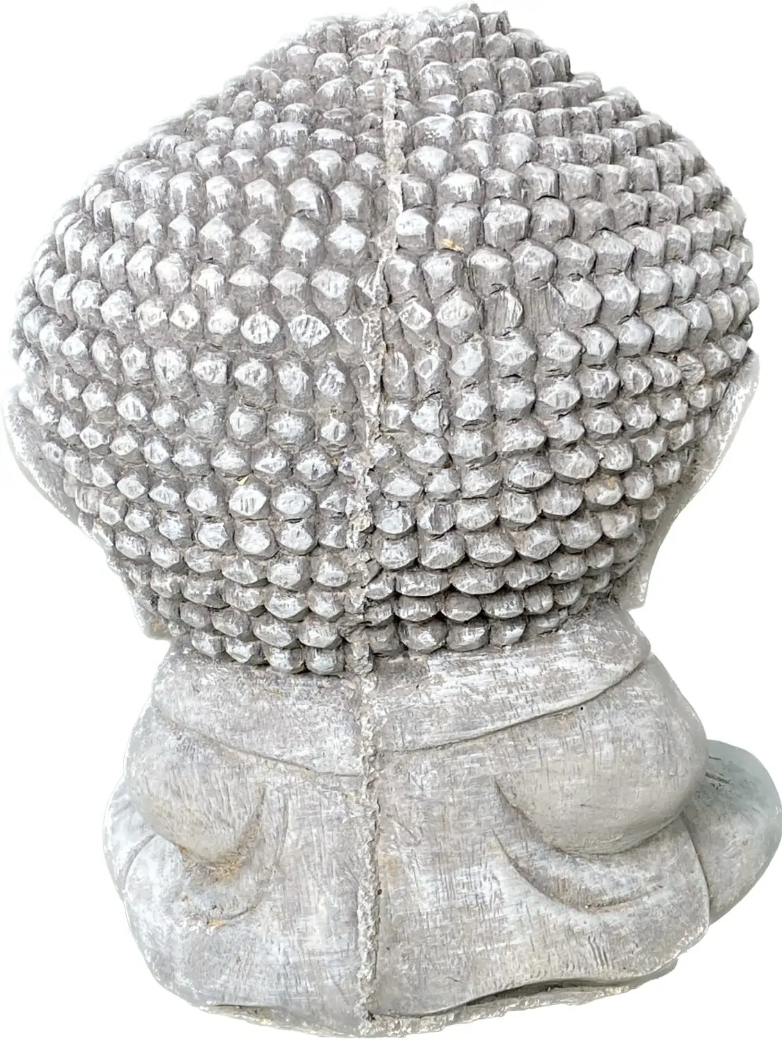 Artikelbild 12 des Artikels “Nima - Sitzender Mönch mit großem Kopf, 20 cm H | Steinguss “